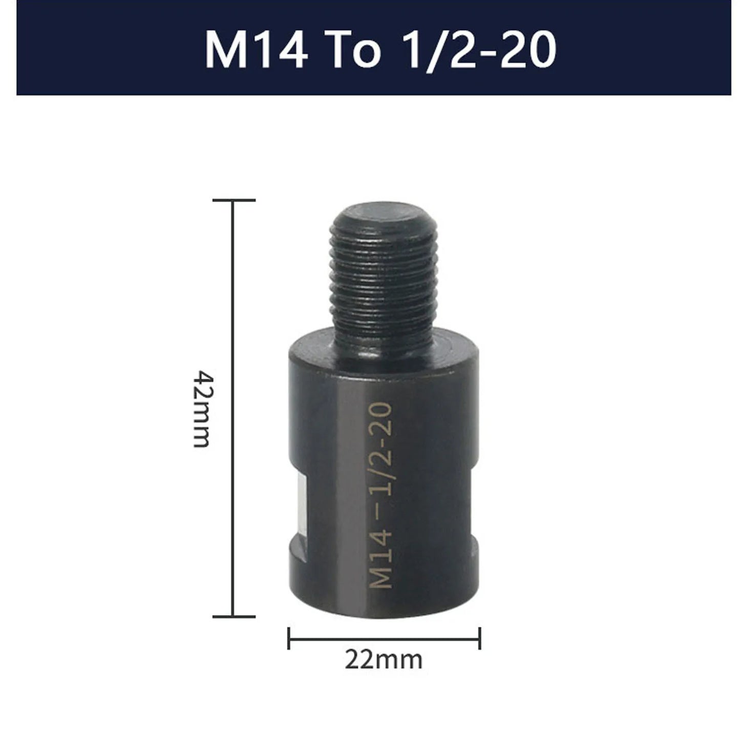 Angle Grinder Adapter Converter M10 M14 5 8-11 Adapte Arbor Connector