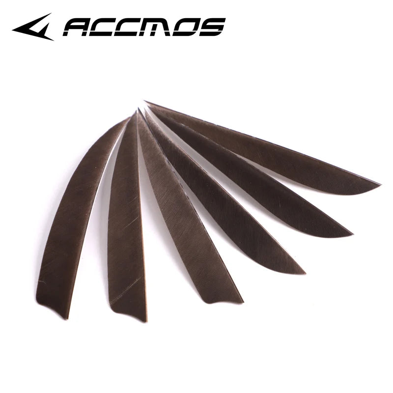 Archery Turkey Feather Real Arrow Vans DIY Fletches Accessory RW