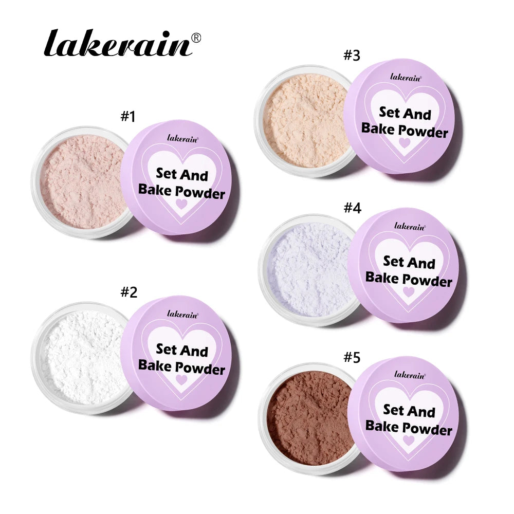 Setting Powder Waterproof Sweat Resistant And Oil Resistant Makeup Powder Setting Powder Natural And Long-lasting Matte Finish Peaceful Pleasures Health and Wellness