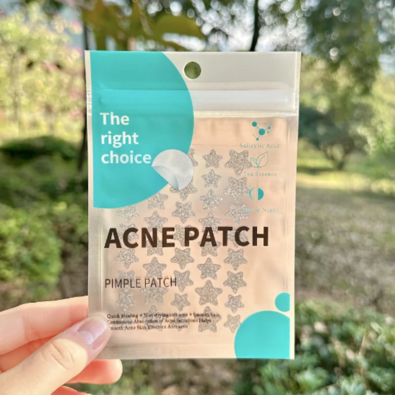 40-Pack Hydrocolloid Acne Patches – Invisible Overnight Blemish Dots