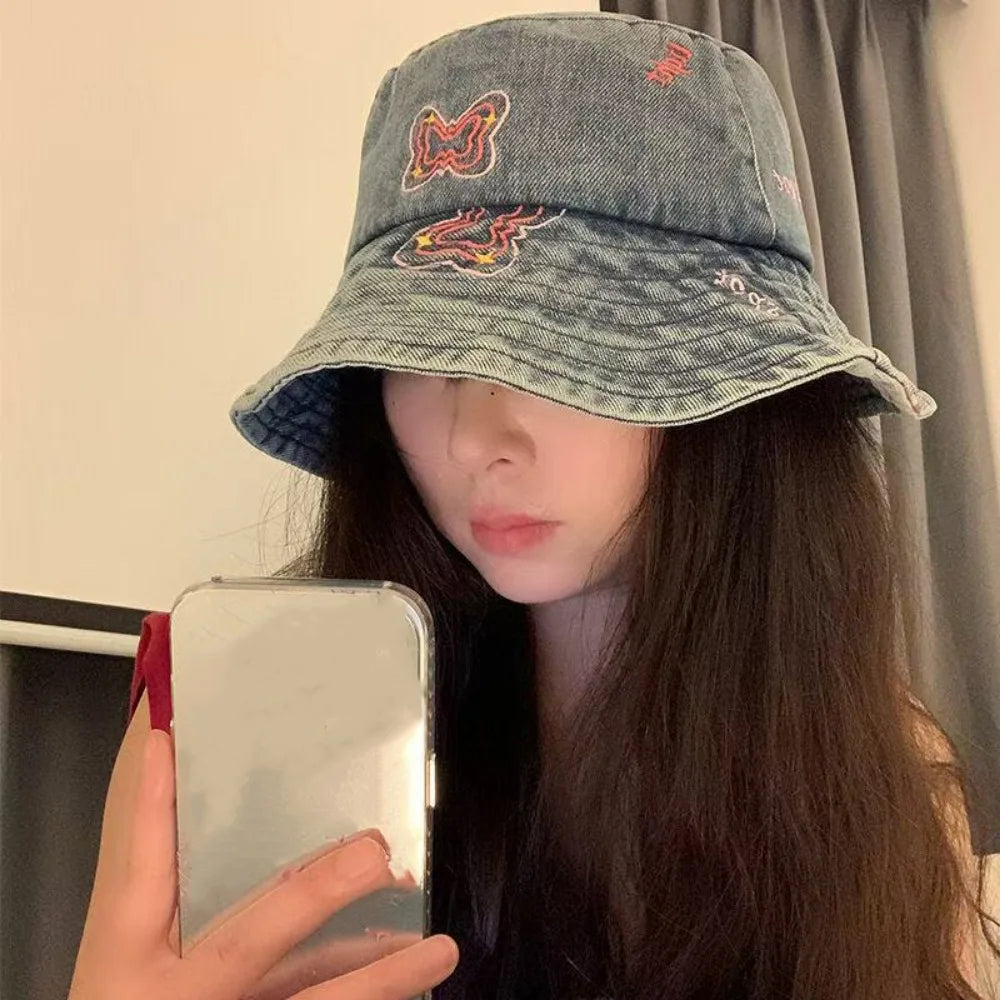 Unisex Cotton Bucket Hat | Sun Protection Fisherman Cap