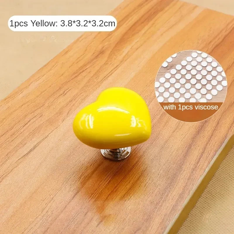 Heart-Shaped Toilet Flush Button | Cute Bathroom Décor