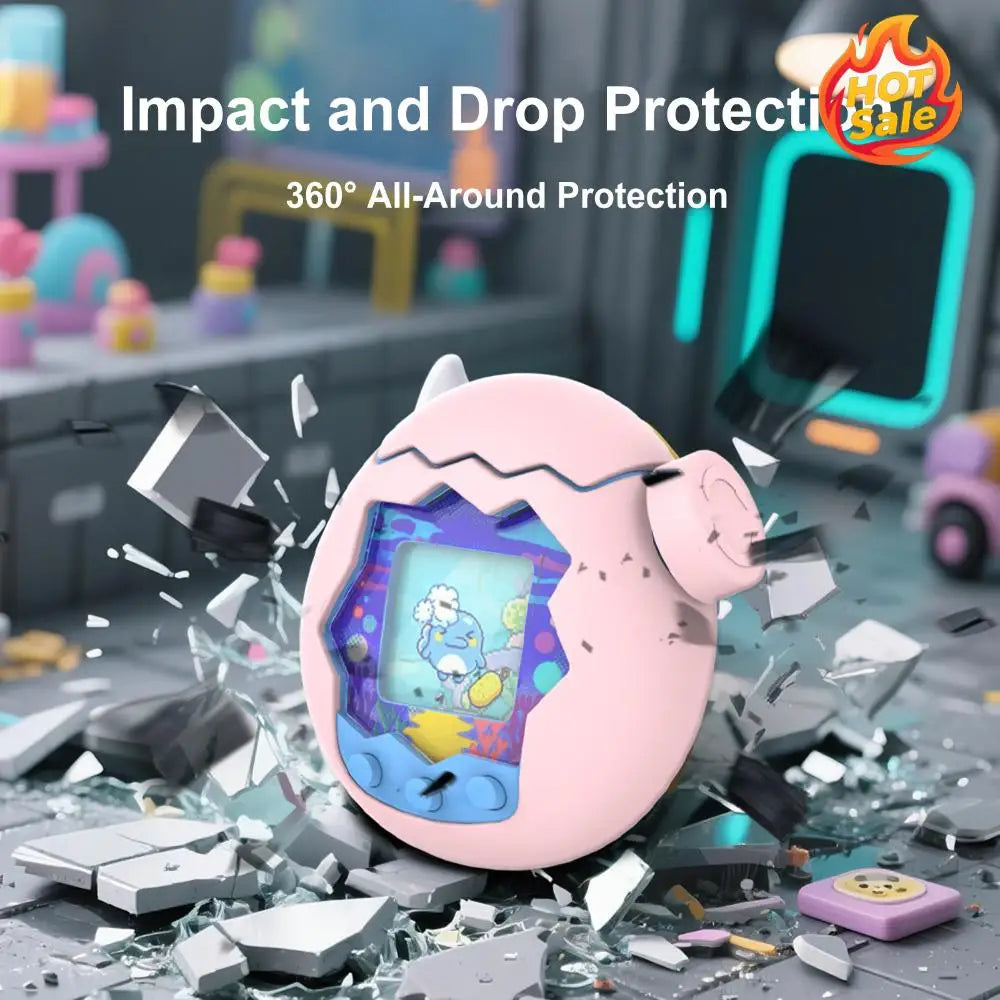 Silicone Case with Thumb Grips & Lanyard – Tamagotchi Paradise