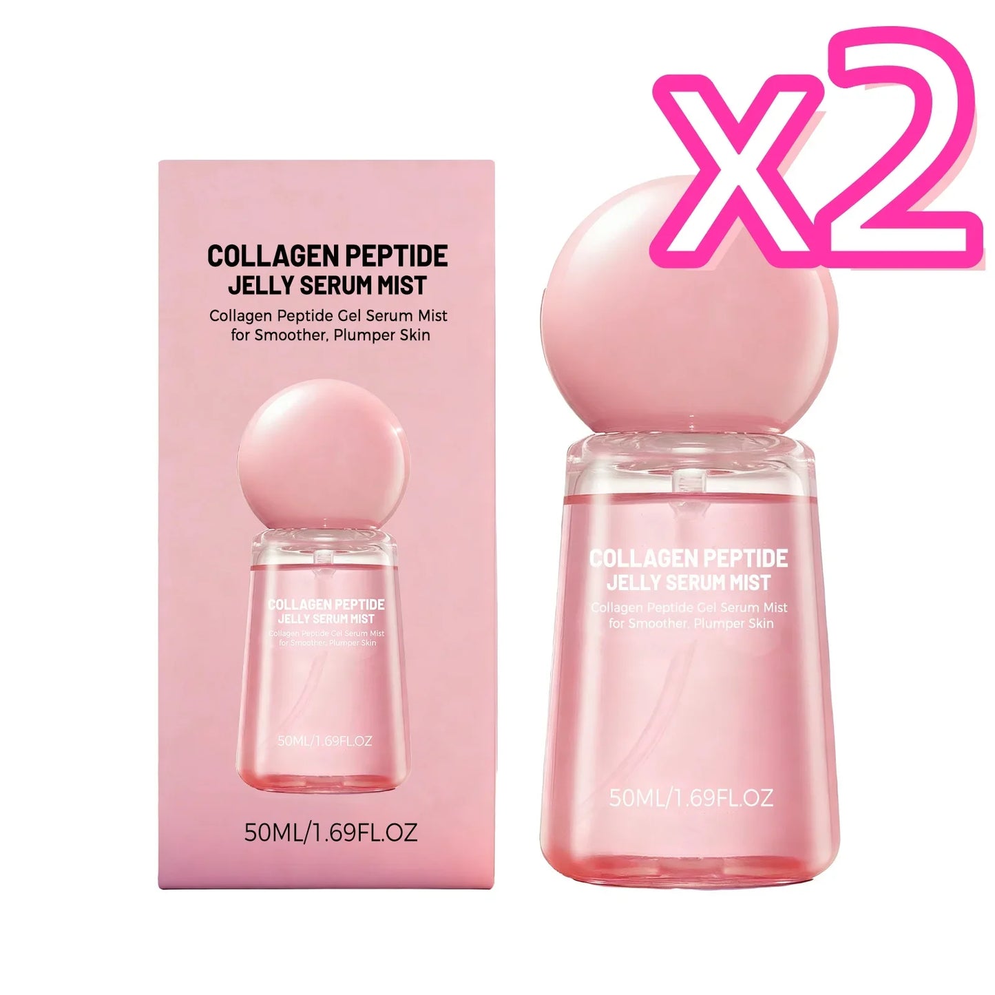 Collagen Peptides Jelly Serum Mist – Hydrating Face Spray 50ml