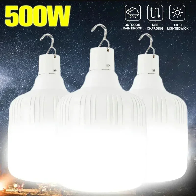 USB Rechargeable LED Camping Lantern – Portable Emergency Light