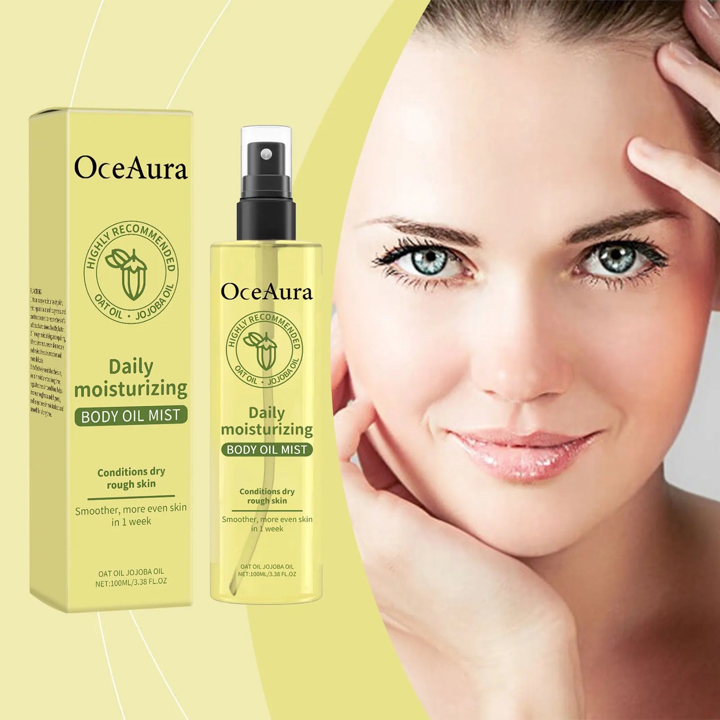 OceAura Vitamin E Body Oil – Deep Moisturizing Skin Care 100ml