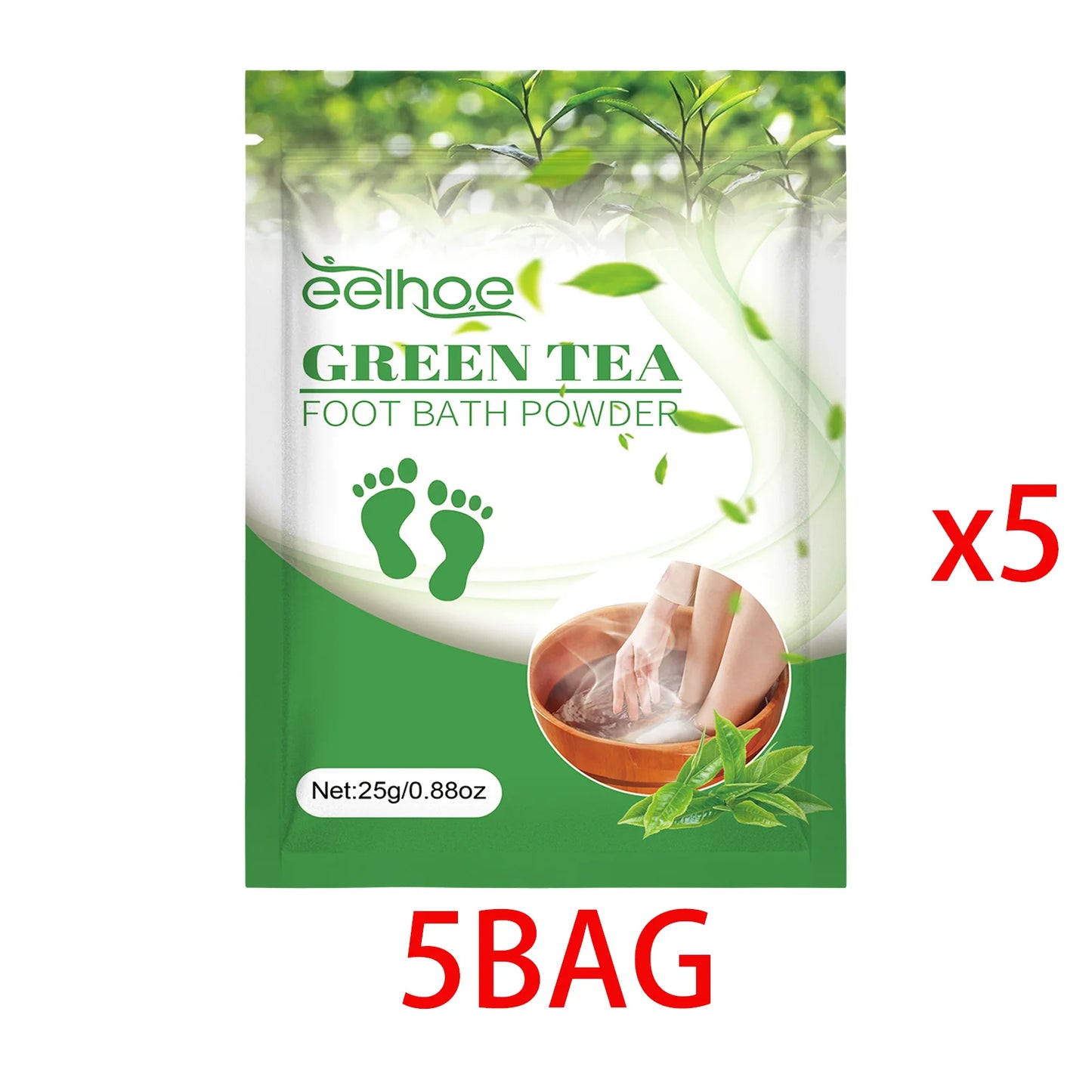 Green Tea Sea Salt Foot Soak – Exfoliate & Soften Feet