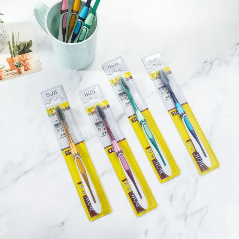 High-end toothbrush soft hair family pack combination pack ultra-fine soft bamboo charcoal nano couple men and women special Peaceful Pleasures Health and Wellness