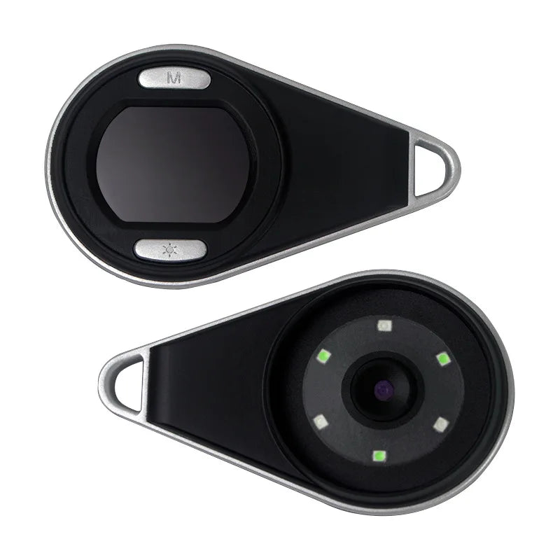 Digital Display Frequency Magnifying Glass 60/80/100X with Three Multiples Switching Portable Microscope Peaceful Pleasures Health and Wellness