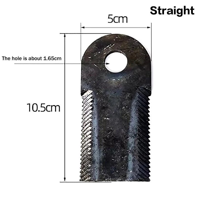 Serrated Knife Hammer | Lawn Mower Grass Shredder Replacement