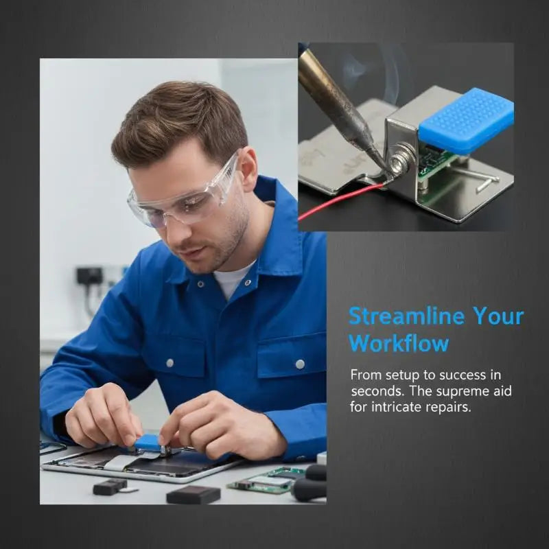 YX-A40 Flex Clip Holder – PCB & Phone Repair Soldering Tool