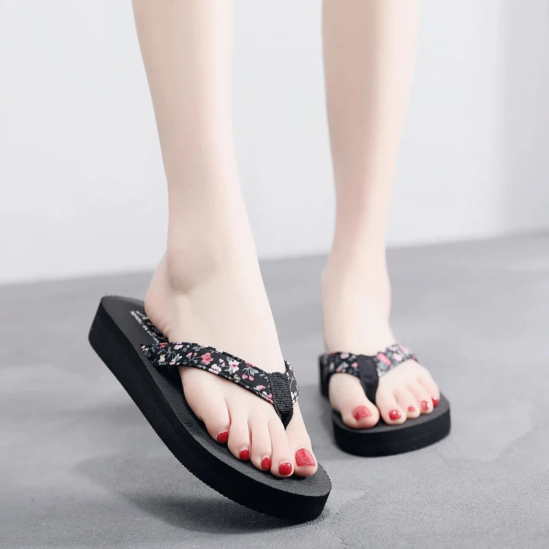 Women's Flat Flip Flop Sandals – Summer Beach Open Toe Slippers