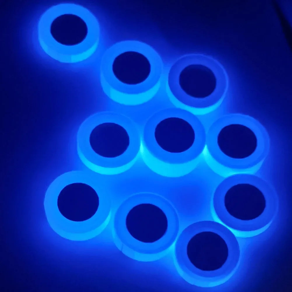 New Adhesive Fluorescent Tapes Luminous Tape Waterproof Self-adhesive Glow Sticker Fluorescent Warning Tapes Safety Supplies Peaceful Pleasures Health and Wellness