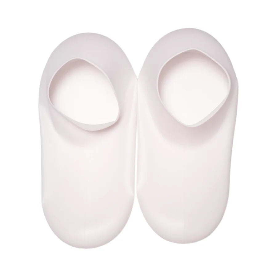 Silicone Moisturizing Foot Socks for Dry Cracked Heels & Massage