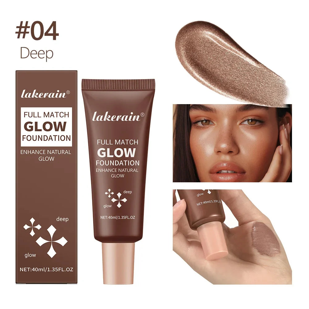 Glowing Liquid Foundation & Highlighter | Natural Radiance Glow