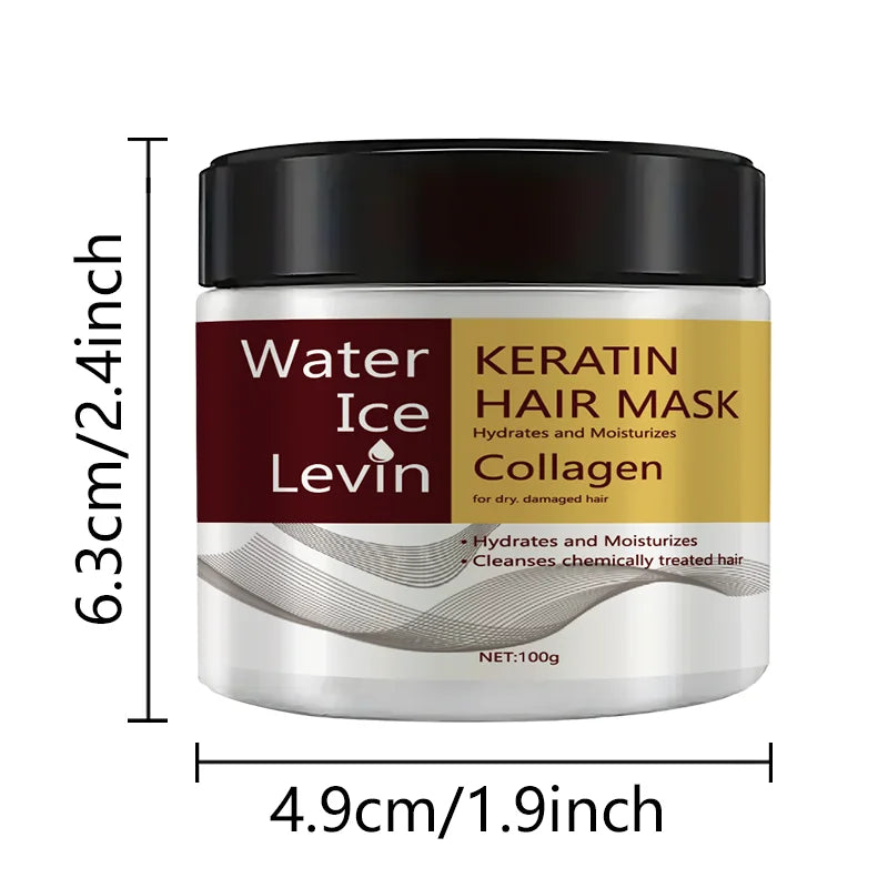 Keratin Collagen Hair Mask – Smoothing Moisturizing Conditioner