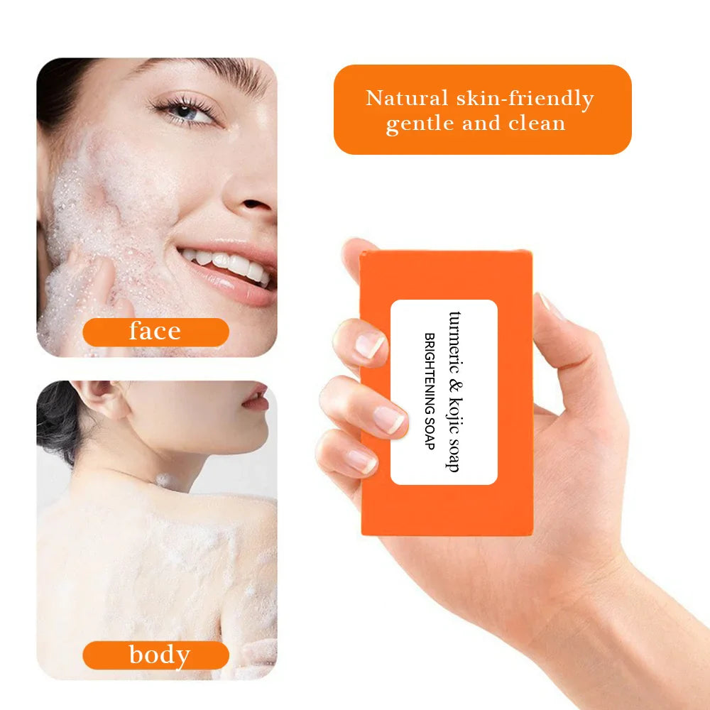 REAROYA Kojic Acid Brightening Soap – Even Tone & Glow