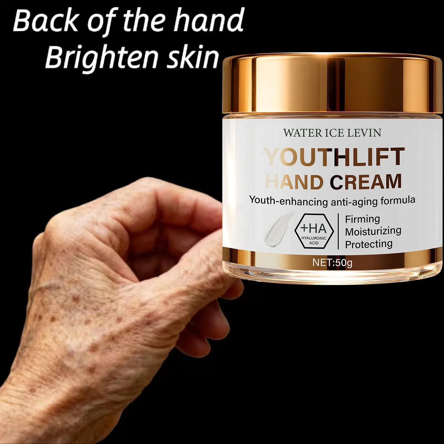 YouthLift Anti-Aging Hand Cream – HA & Retinol, 50g