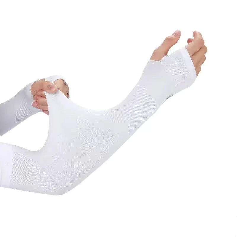 Women's Cooling Arm Sleeves – UV Sun Protection (1 Pair)