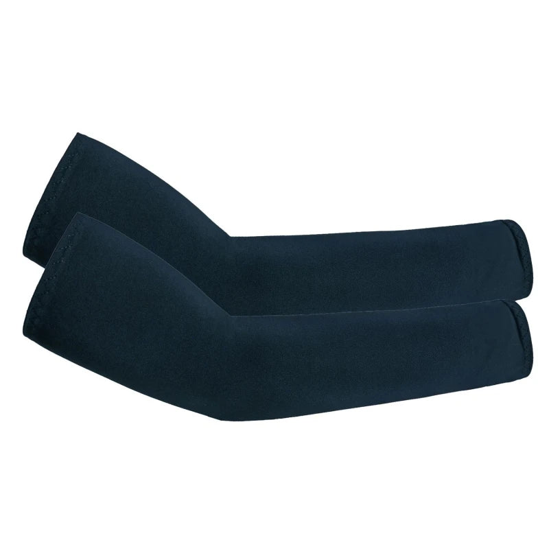 Unisex Cooling Arm Sleeves Elbow Cover Cycling Run Fishing UV Sun Protection Outdo Cool Arm Sleeves Peaceful Pleasures Health and Wellness Navy