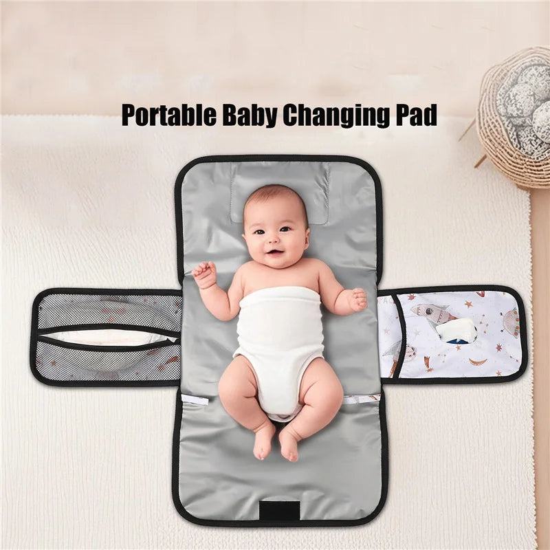 Waterproof Portable Baby Changing Pad | Folding Travel Diaper Mat