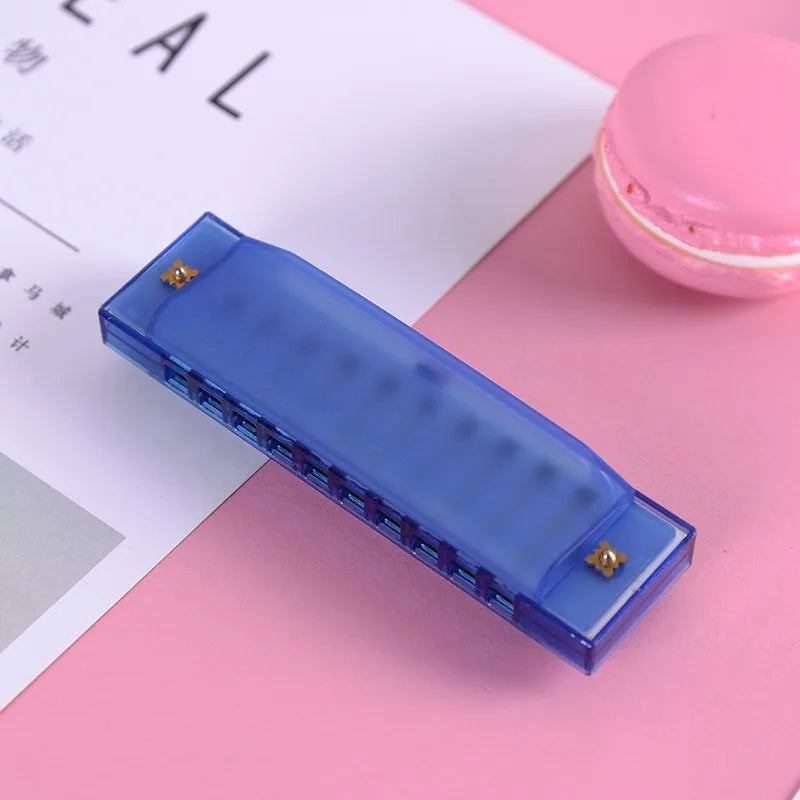 Harmonica Kids 10 Hole Key C Blues Educational Toy Beginners Musical