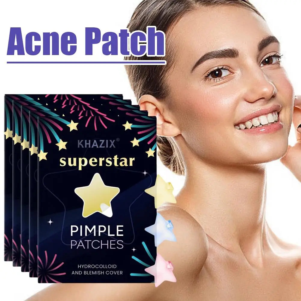 Colorful Star Pimple Patches – 240/280 Pcs Hydrocolloid Peaceful Pleasures Health and Wellness