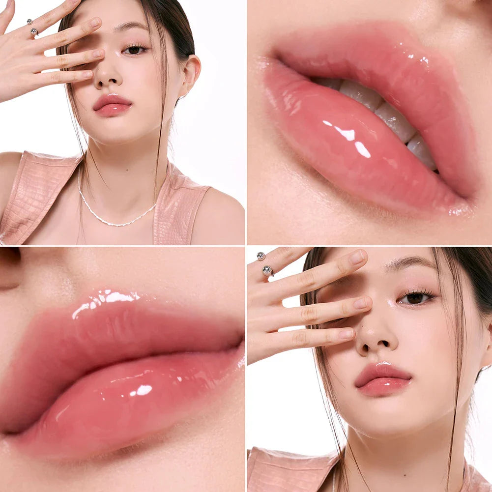 Hydrating Jelly Lip Gloss – Tinted Balm & Mirror Glaze