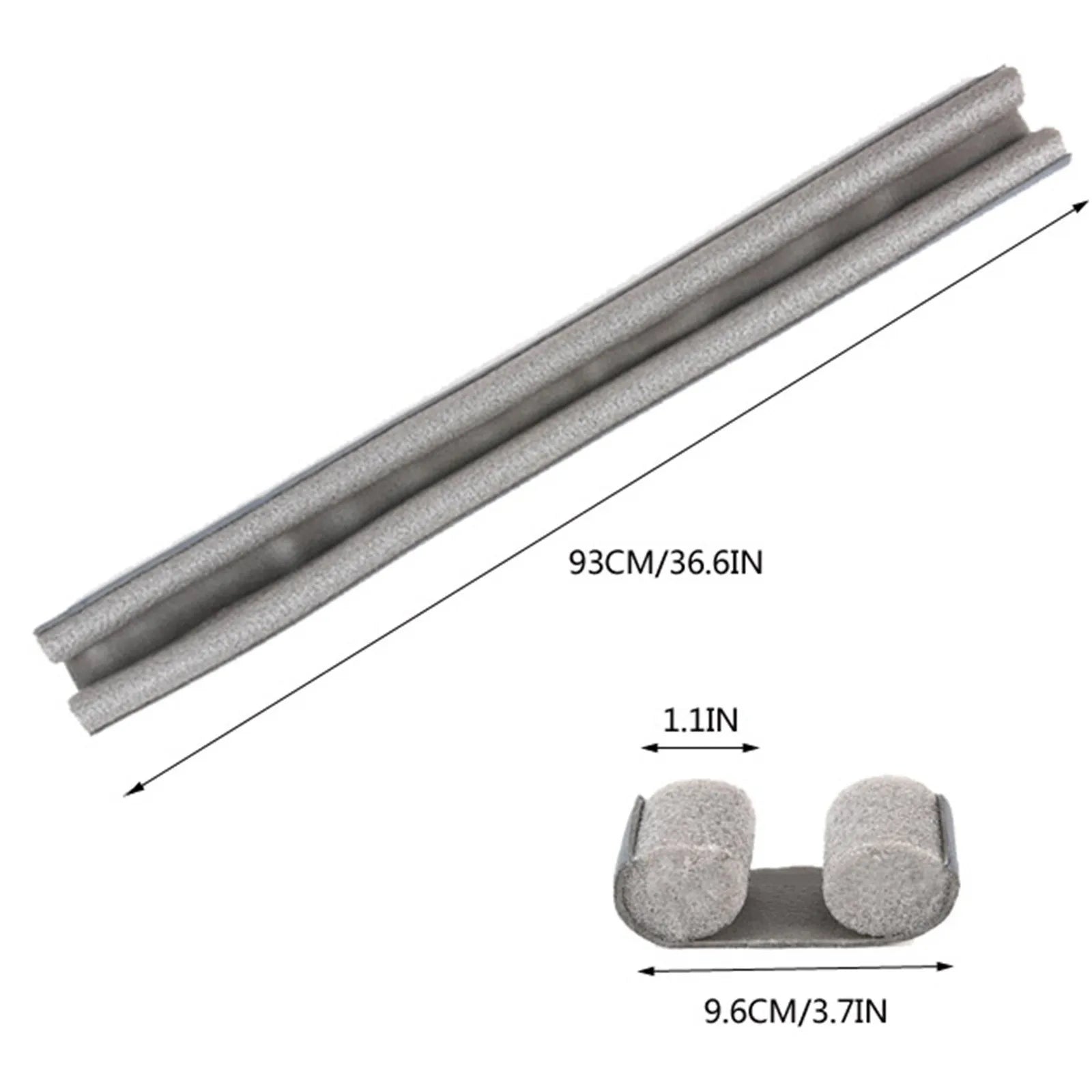 Door Draft Stopper 36inch Under Door Draft Noise Blocker Window Breeze Blocker Adjustable Door Sweeps Draft Seal Window Sealer Peaceful Pleasures Health and Wellness