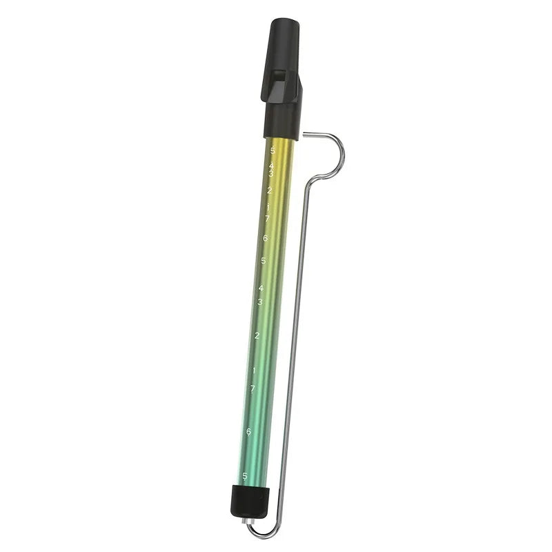 Metal Slide Whistle Scale Sliding Flute Steel Rod Musical