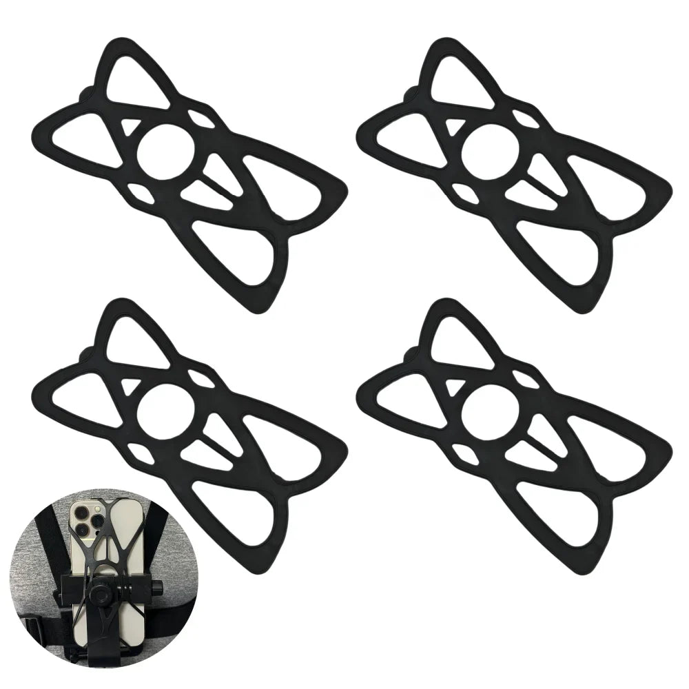 Universal Silicone Bike & Motorcycle Phone Mount Security Straps
