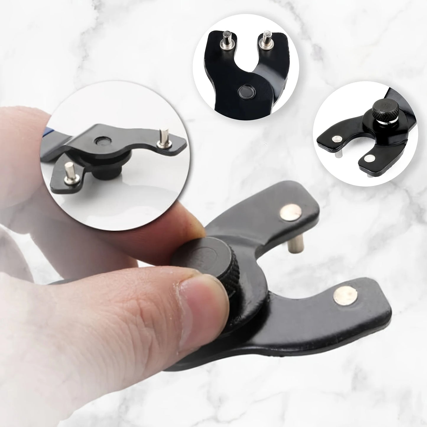 Adjustable Angle Grinder Accessory Wrench Plastic Keylock Handheld