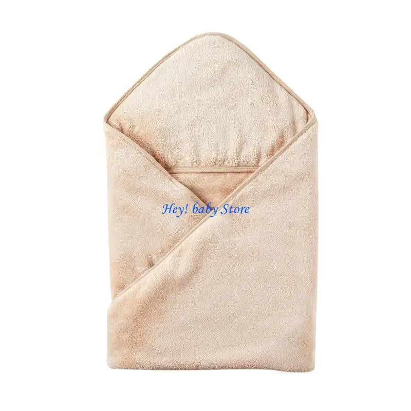 Hooded Baby Bath Towel | Soft Coral Fleece Newborn & Toddler