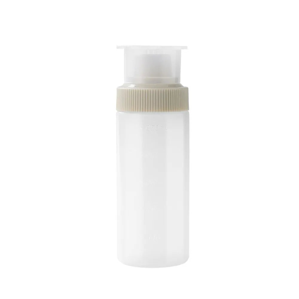 New 250/350ML Seasoning Bottle with Scale Moisture-proof BBQ Powder Bottle Clear Pepper Spice Jar Kitchen Tools Peaceful Pleasures Health and Wellness White-250ML