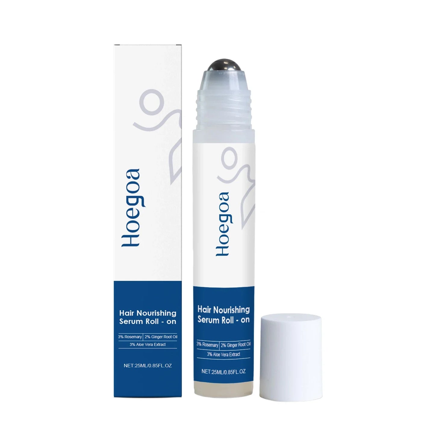 HOEGOA Rosemary Hair Growth Serum Roll-On – Scalp & Follicle Care