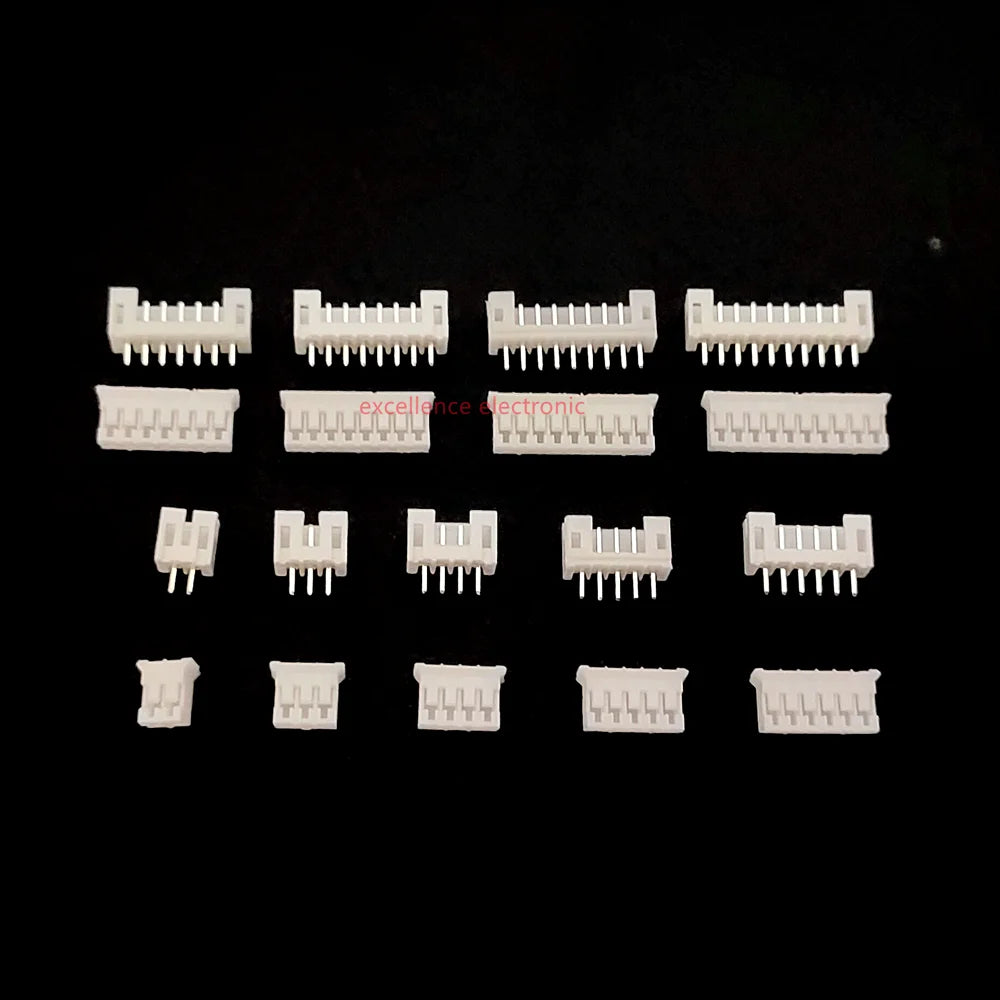 2.0mm PH Connector Socket Kit with Pre-Crimped Soft silicone Wire 2/3/4/5/6/7/8/9/10 Pin Housing Male Female JST Adapter Cable Peaceful Pleasures Health and Wellness