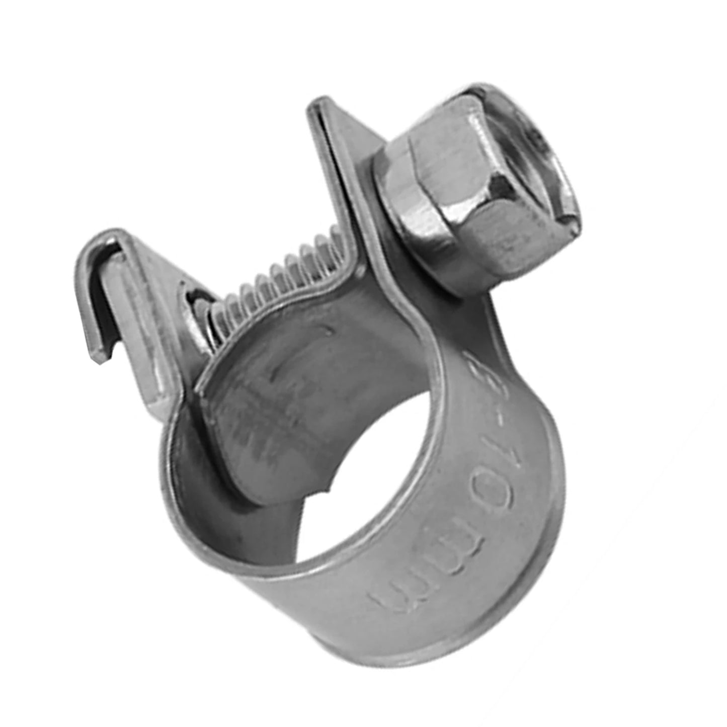 Stainless Steel Mini Fuel Line Pipe Hose Clamp Clip 6mm‑20mm Optional Size Hose Clamp Hose Clips Pipe Clip Hose Fastener Peaceful Pleasures Health and Wellness