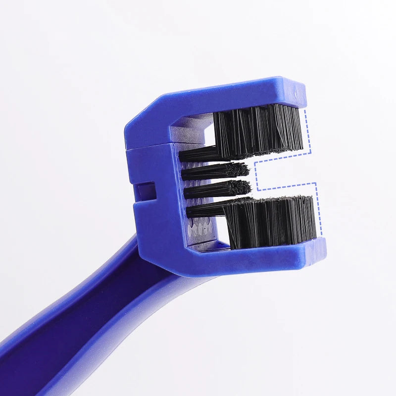 Bicycle & Motorcycle Chain Cleaner Brush Scrubber Tool