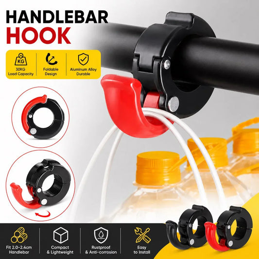 Foldable E-Bike Handlebar Hook | Aluminum Alloy, 30KG Capacity Bike Handlebar Hook Oasis Select