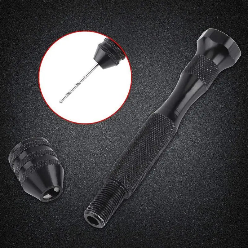 A36T-For Wood, Plastic, Rubber, Crafts Mini Hand Drill With 0.3-3.6Mm Chuck& 25 HSS Bits Peaceful Pleasures Health and Wellness