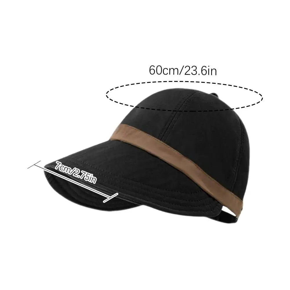 Wide Brim UV Sun Hat for Women – Adjustable Summer Visor Cap
