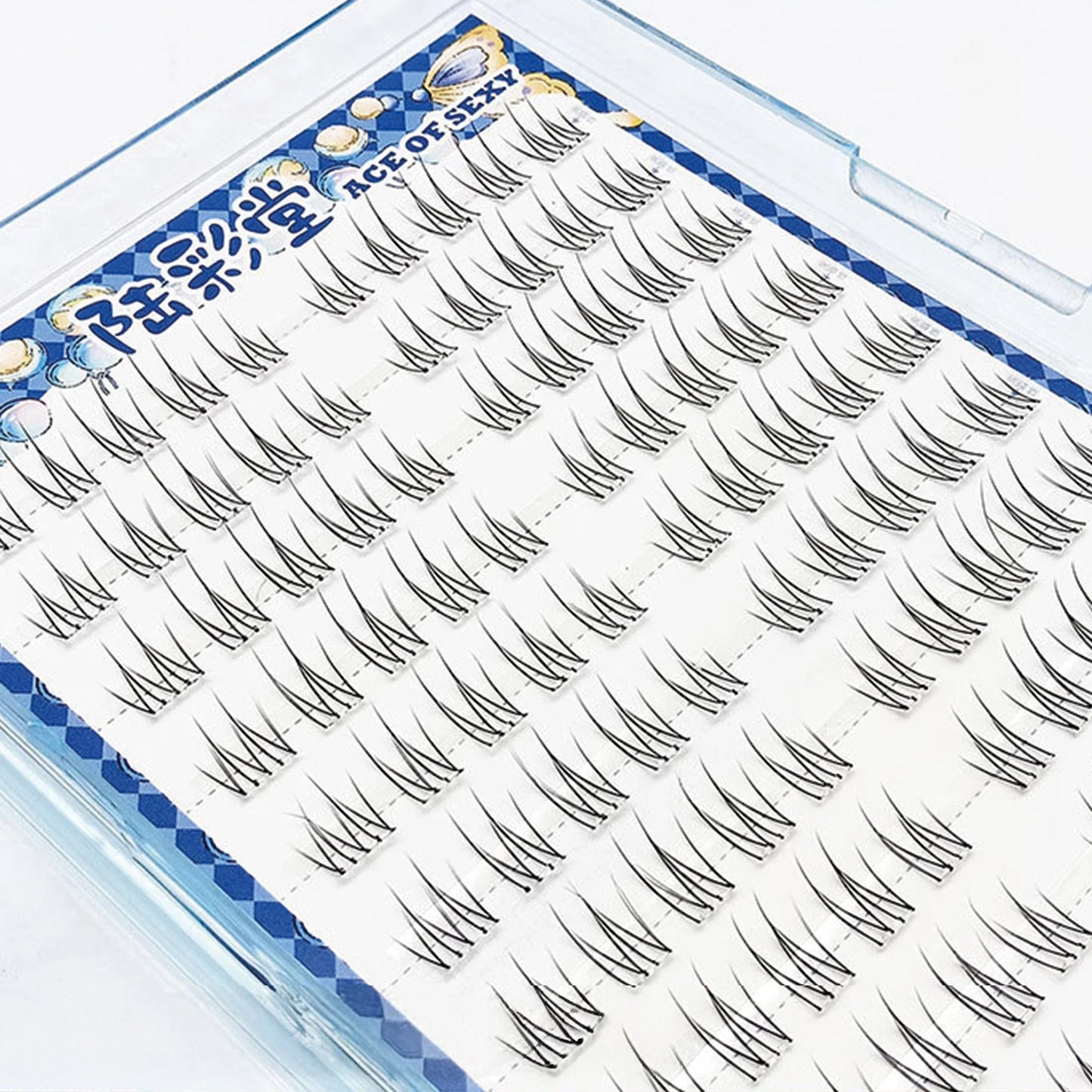 10Rows Glue-free Realistic False Eyelashes Large Capacity Vivid Daily Natural Eyelash Extension Time-saving Choice For Beginners Peaceful Pleasures Health and Wellness