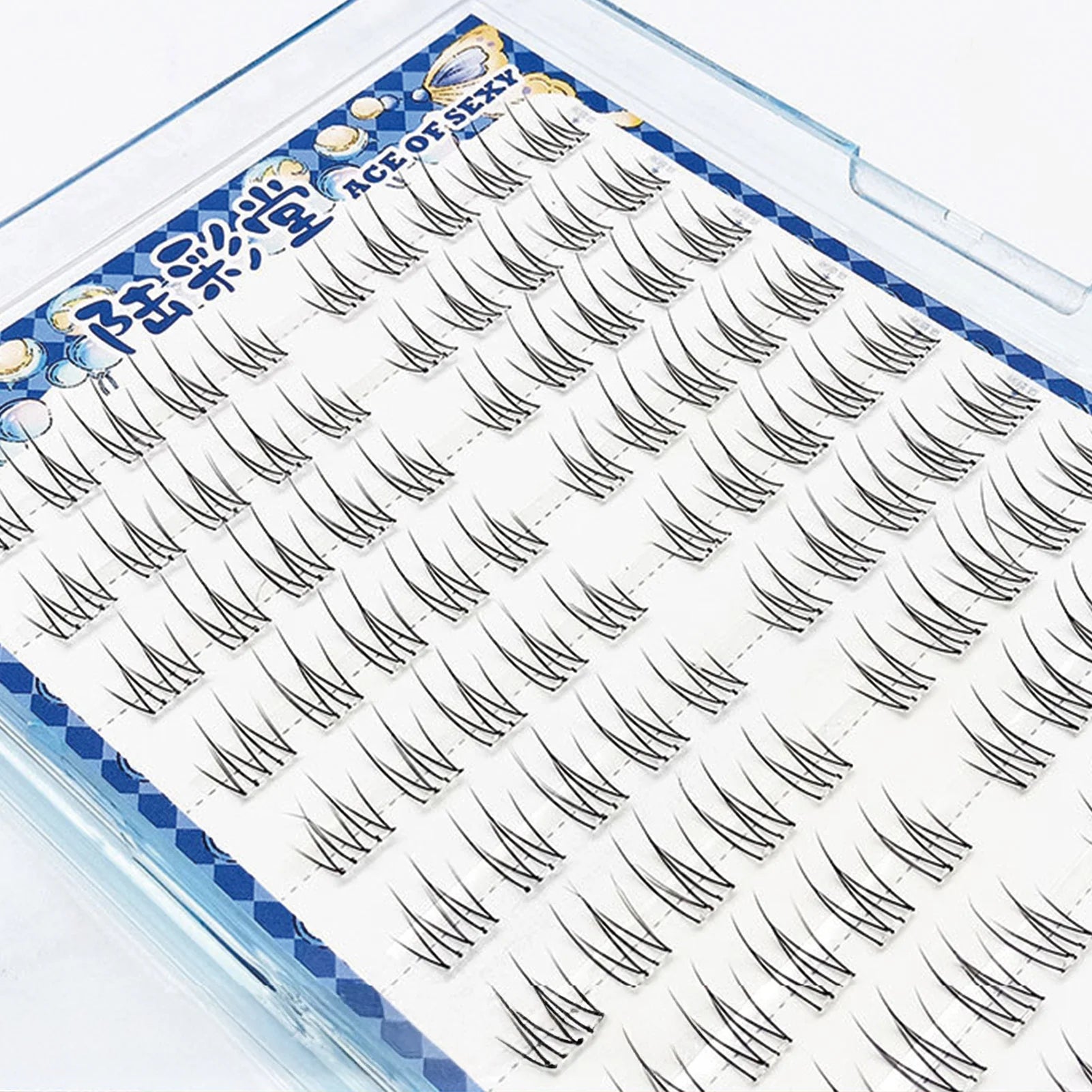 10Rows Glue-free Realistic False Eyelashes Large Capacity Vivid Daily Natural Eyelash Extension Time-saving Choice For Beginners Peaceful Pleasures Health and Wellness