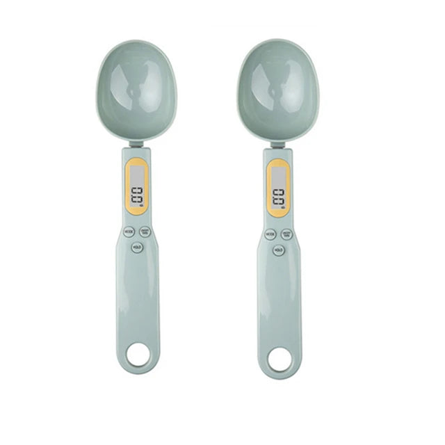 2-Pack Mini Digital Spoon Scale 0.1–500g | LCD Kitchen Scale