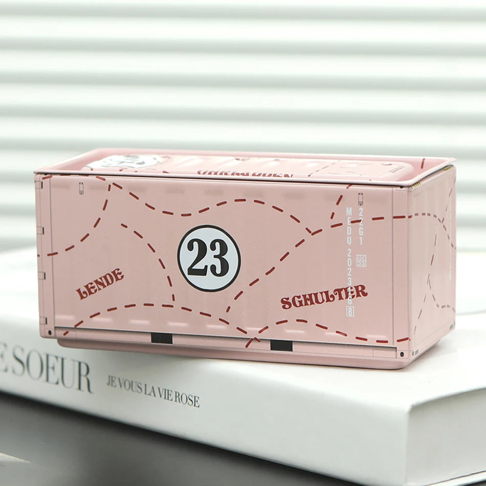 Mini Iron Storage Box Creative Decoration Collect Small Item