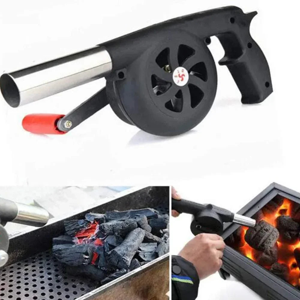 Portable Hand Blower for BBQ & Outdoor Barbecue | 25cm