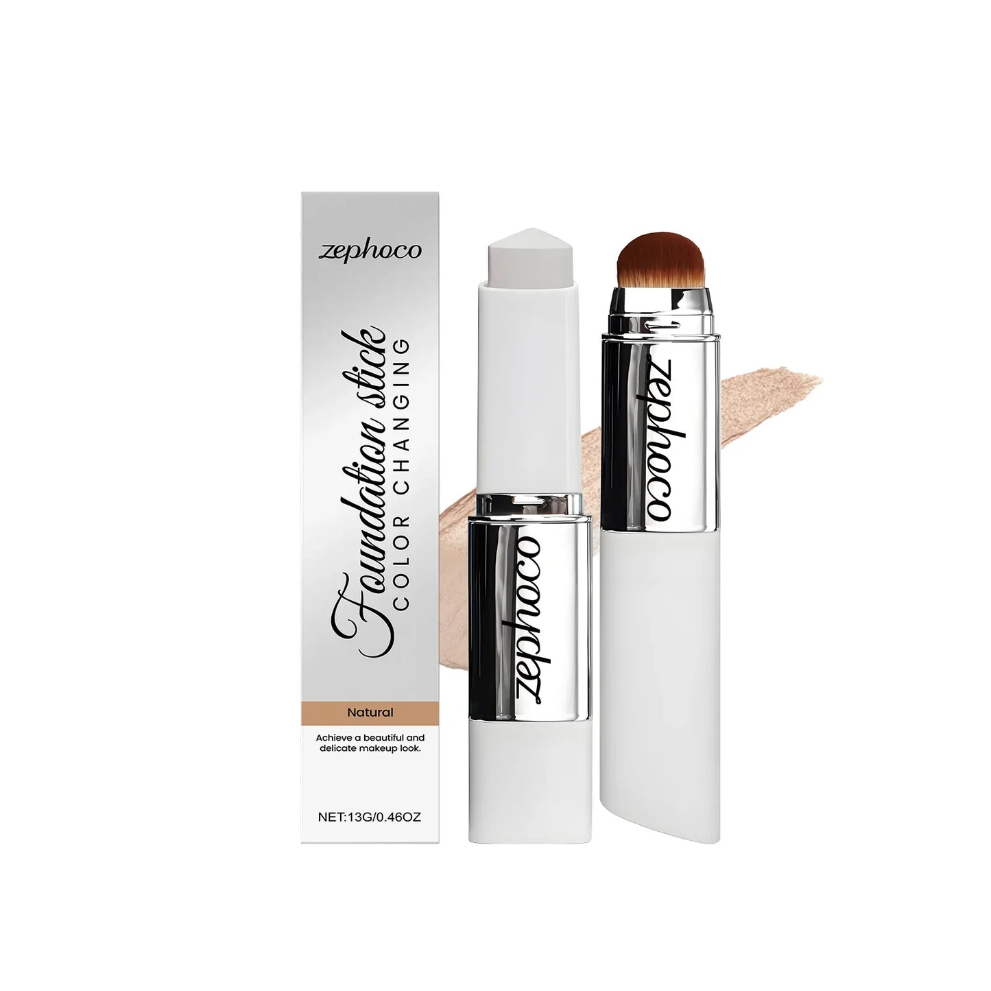 2-in-1 Color-Changing Foundation Stick & Concealer | Matte