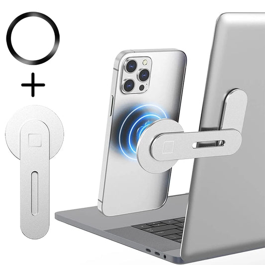 2026 Magnetic Laptop Computer Monitor Side Cell Phone Slim With Magnetic Plate Ring Suitable for all phone/Magnetic Plate Ring Peaceful Pleasures Health and Wellness