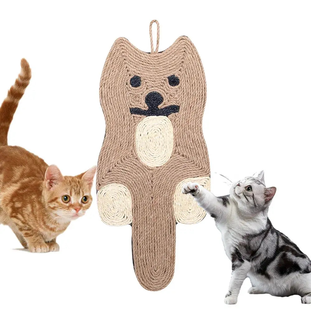 Wall Mount Sisal Cat Scratcher Pad – Furniture Protector