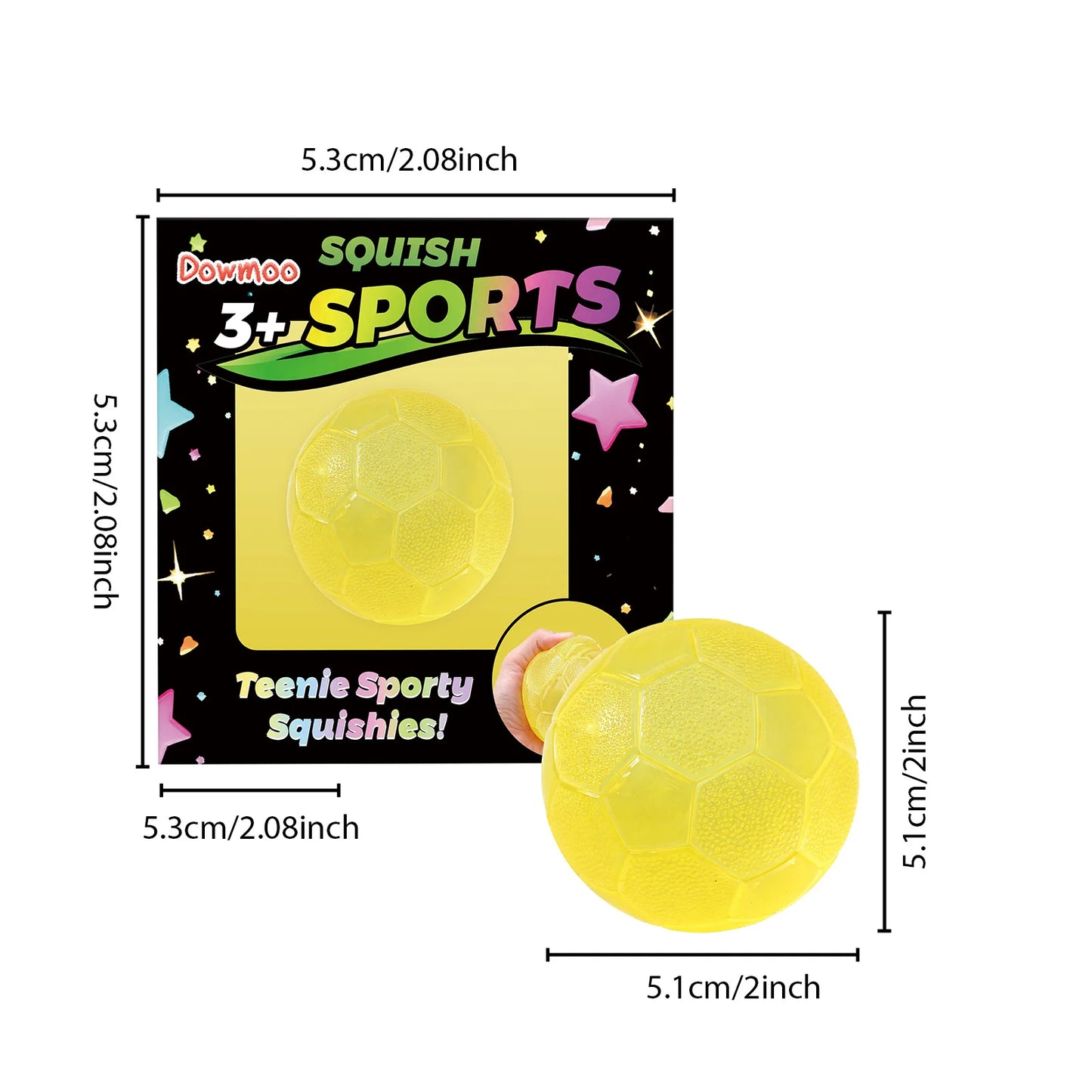 Slow Rising Squishy Squeeze Ball | Sensory Fidget Desk Toy